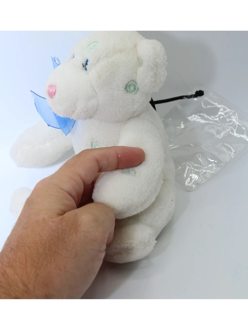 Vintage Dan Dee Collector's Choice Winter Snowflake Teddy Bear 8